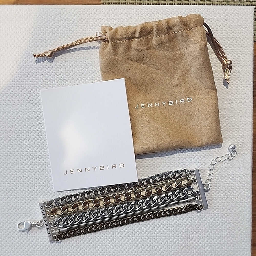 NWT brand new Jenny Bird bracelet with pouch